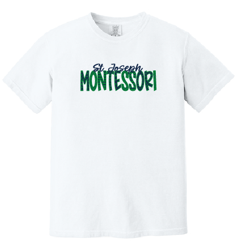 St. Joseph Montessori Design 1 (Comfort Colors) ADULT