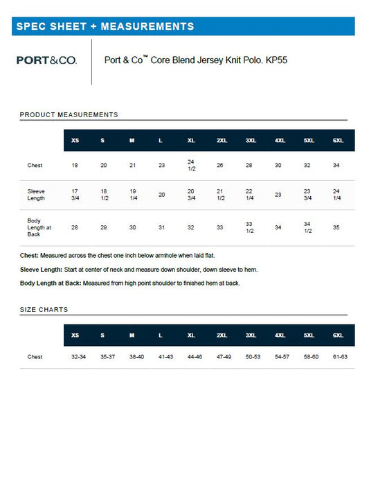 Cooks - Embroidered 50/50 Polo