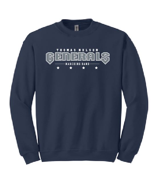 TNHS Marching Band - Navy Sweatshirt