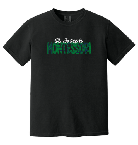 St. Joseph Montessori Design 1 (Comfort Colors) ADULT