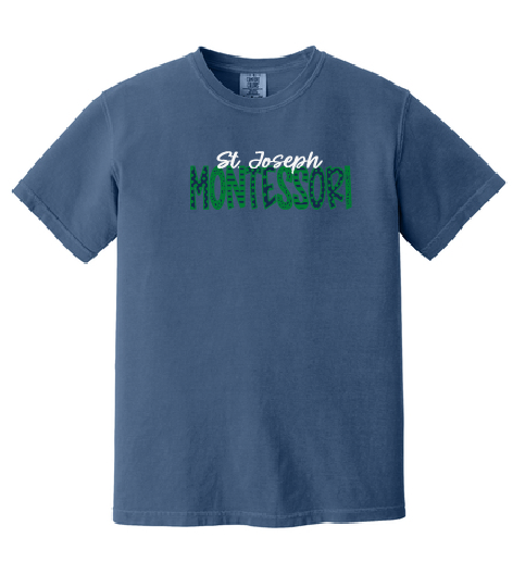 St. Joseph Montessori Design 1 (Comfort Colors) ADULT