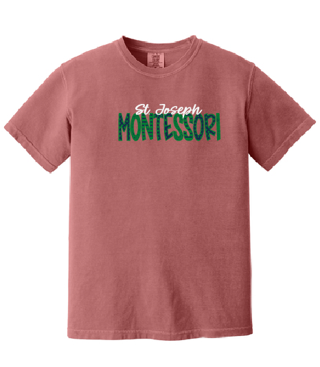 St. Joseph Montessori Design 1 (Comfort Colors) ADULT