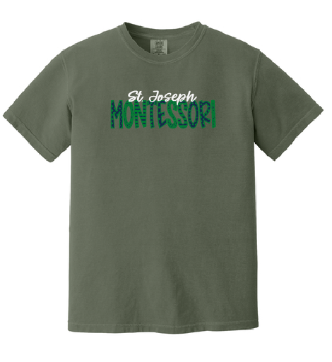 St. Joseph Montessori Design 1 (Comfort Colors) ADULT