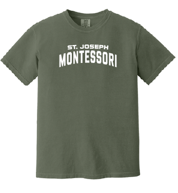 St. Joseph Montessori Design 3 (Comfort Colors) ADULT