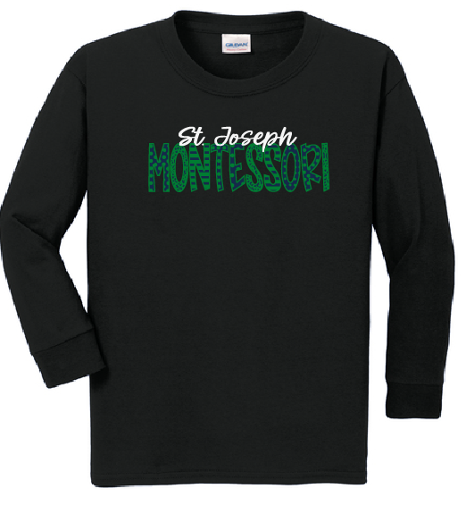 St. Joseph Montessori Design 1 (Long Sleeve) YOUTH