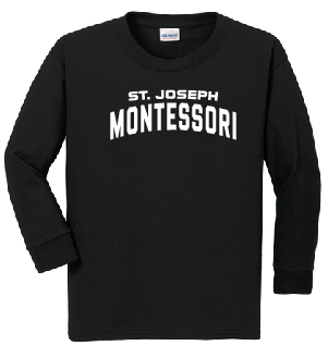 St. Joseph Montessori Design 3 (Long Sleeve) YOUTH