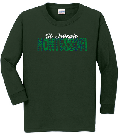 St. Joseph Montessori Design 1 (Long Sleeve) YOUTH