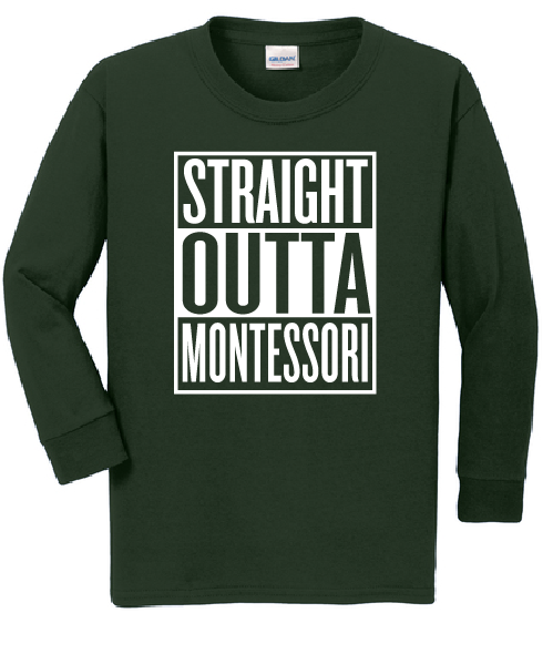 St. Joseph Montessori Design 2 (Long Sleeve) YOUTH