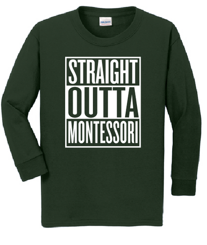St. Joseph Montessori Design 2 (Long Sleeve) YOUTH