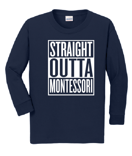 St. Joseph Montessori Design 2 (Long Sleeve) YOUTH