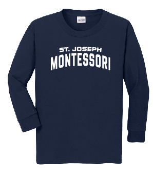 St. Joseph Montessori Design 3 (Long Sleeve) YOUTH