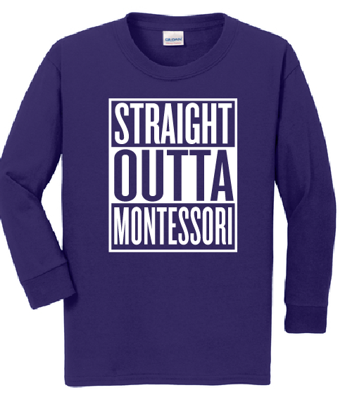St. Joseph Montessori Design 2 (Long Sleeve) YOUTH