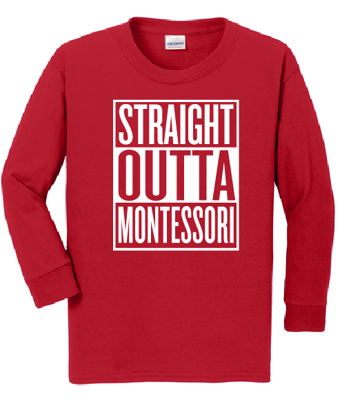 St. Joseph Montessori Design 2 (Long Sleeve) YOUTH