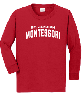 St. Joseph Montessori Design 3 (Long Sleeve) YOUTH
