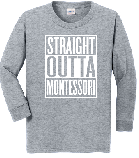 St. Joseph Montessori Design 2 (Long Sleeve) YOUTH