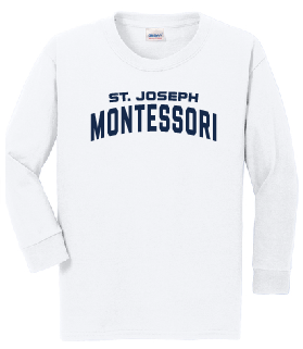 St. Joseph Montessori Design 3 (Long Sleeve) YOUTH