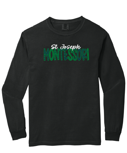 St. Joseph Montessori Design 1 (Long Sleeve) ADULT