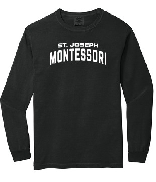 St. Joseph Montessori Design 3 (Long Sleeve) ADULT