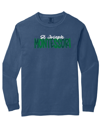 St. Joseph Montessori Design 1 (Long Sleeve) ADULT