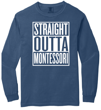 St. Joseph Montessori Design 2 (Long Sleeve) ADULT