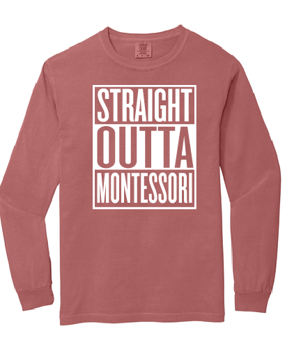 St. Joseph Montessori Design 2 (Long Sleeve) ADULT