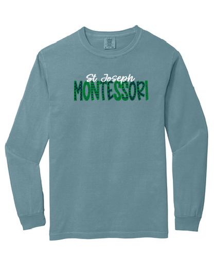 St. Joseph Montessori Design 1 (Long Sleeve) ADULT