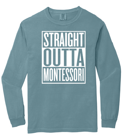St. Joseph Montessori Design 2 (Long Sleeve) ADULT