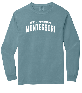 St. Joseph Montessori Design 3 (Long Sleeve) ADULT