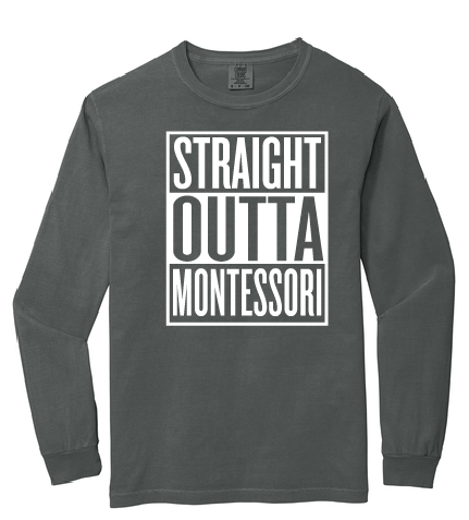 St. Joseph Montessori Design 2 (Long Sleeve) ADULT