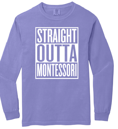 St. Joseph Montessori Design 2 (Long Sleeve) ADULT