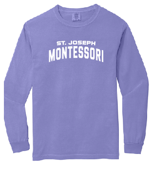 St. Joseph Montessori Design 3 (Long Sleeve) ADULT