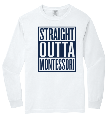 St. Joseph Montessori Design 2 (Long Sleeve) ADULT