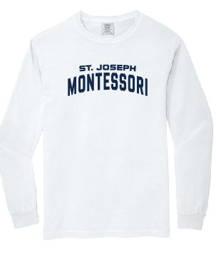 St. Joseph Montessori Design 3 (Long Sleeve) ADULT