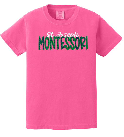 St. Joseph Montessori Design 1 (Comfort Colors) YOUTH