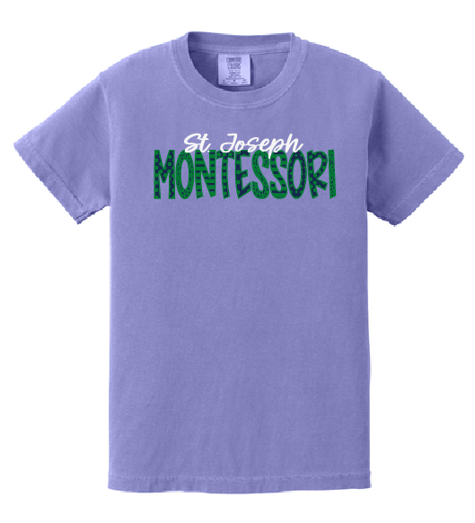 St. Joseph Montessori Design 1 (Comfort Colors) YOUTH