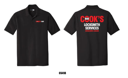 Cooks - Printed Dri-Fit Polo