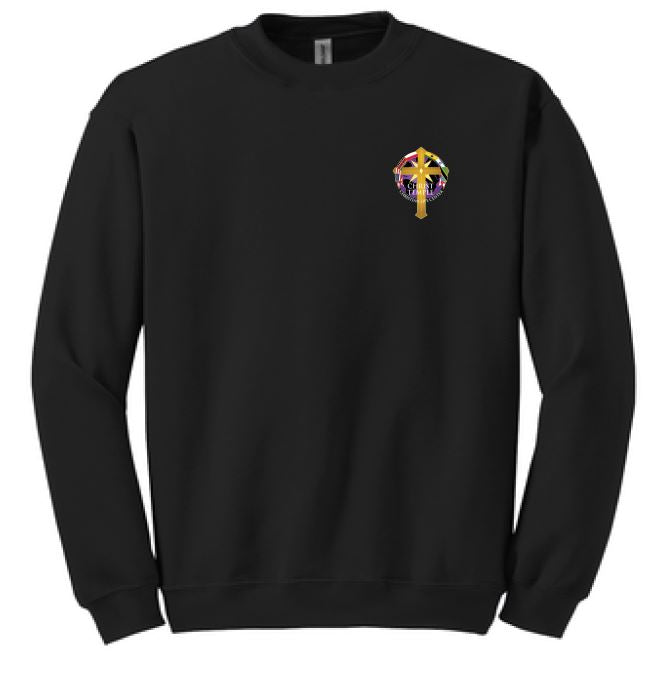 Christ Temple Sweatshirt Left Chest ONLY