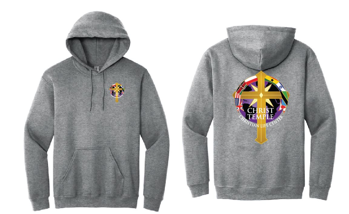 Christ Temple Hoodie double sided
