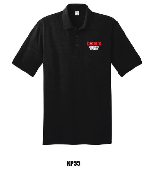 Cooks - Embroidered 50/50 Polo