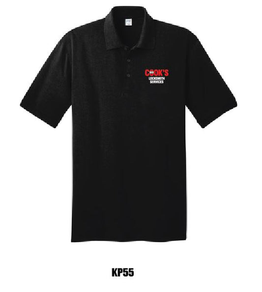Cooks - Embroidered 50/50 Polo