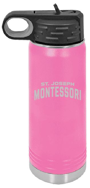 St. Joseph Montessori engraved tumbler