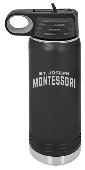 St. Joseph Montessori engraved tumbler