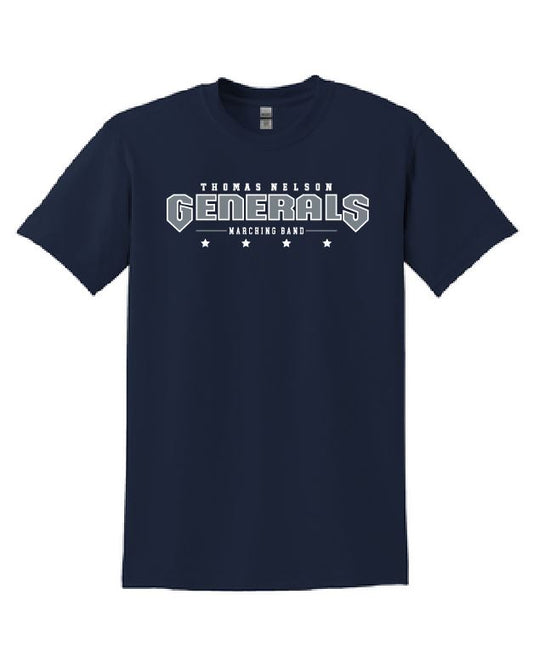TNHS Marching Band - Navy T-Shirt